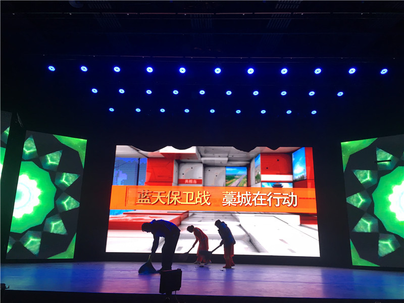 藁城广电中心演播厅舞台机械，灯光改造